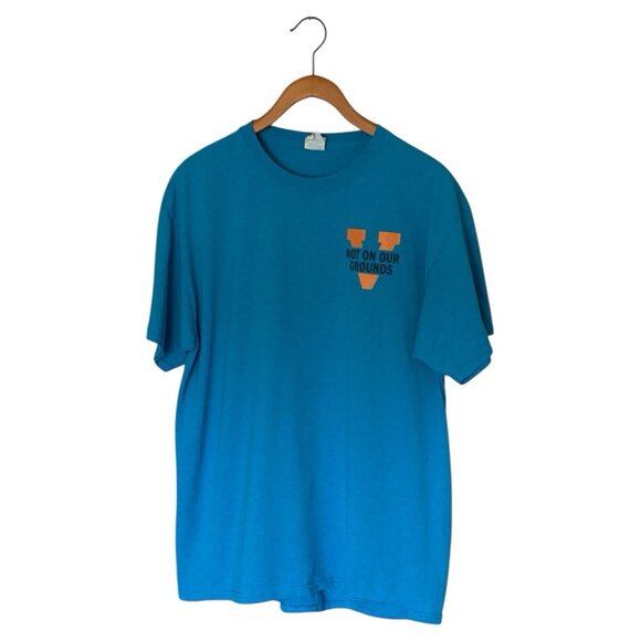 Port & Company Other - Virginia Cavaliers Teal Blue S/S Men's T-Shirt L #Hoos Got Your Back